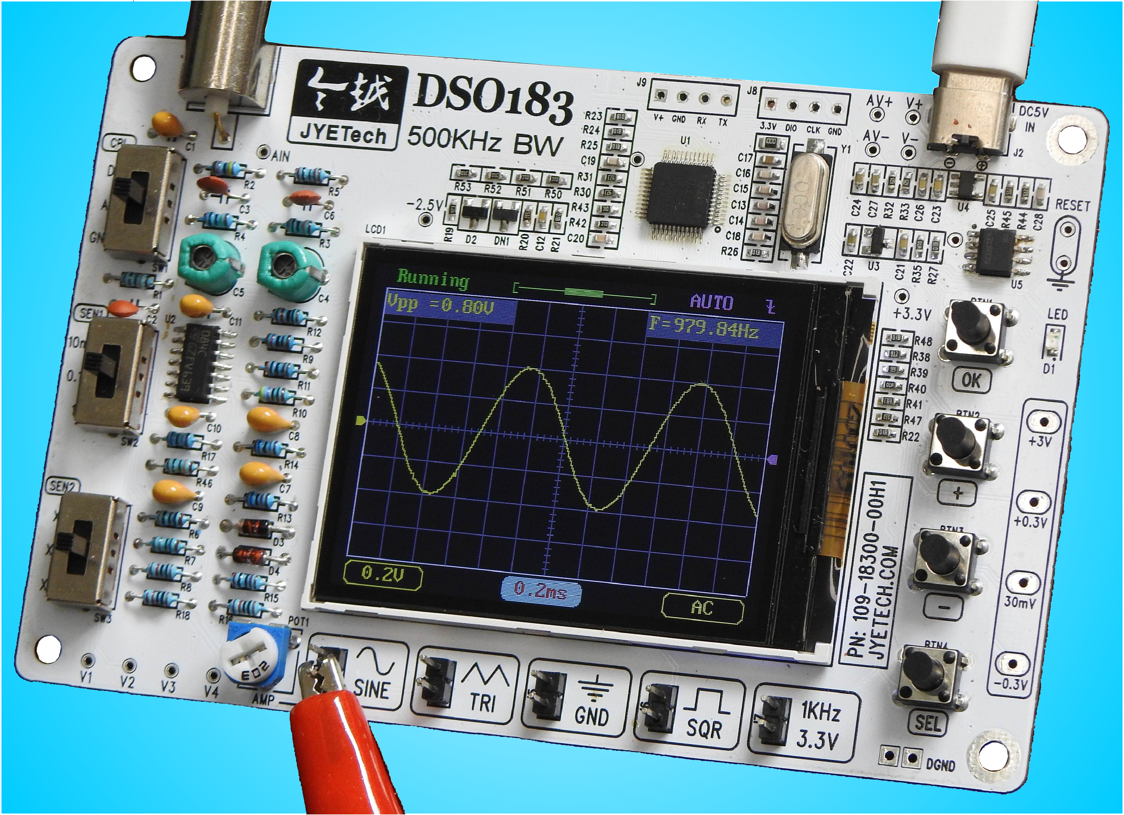 DSO183 DIY Kit – AccuDIY